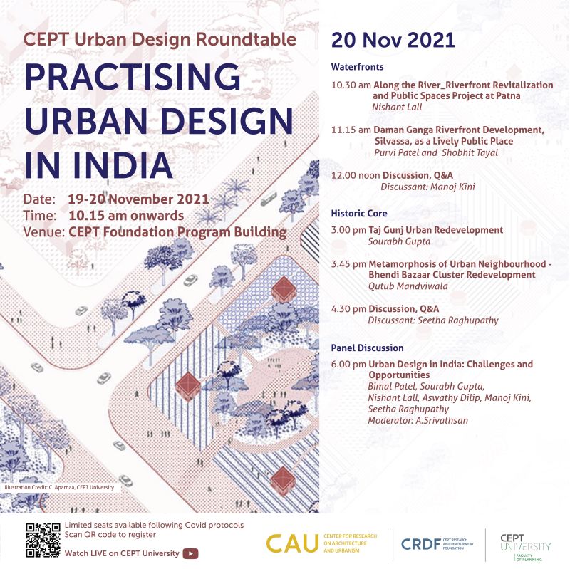 CEPT Urban Design Roundtable_Ahmedabad_2021